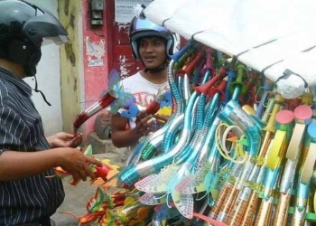 Jelang Malam Tahun Baru, Tak Ada Lagi Penjual Terompet