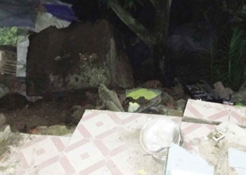 Rumah Warga Sedong Kidul Amblas