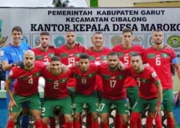 Desa Maroko Garut Rayakan Momen Bersejarah, Maroko Lolos Semifinal Piala Dunia 2022 Qatar, Ini Memenya