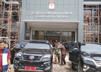Pembangunan Gedung KPU Kabupaten Cirebon Capai 96 persen