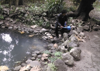 Air Balong Sumber Diyakini Bisa Menolak Bala, Diburu Calon Pemangku Hajat, Nujuh Bulan dan yang Bangun Rumah