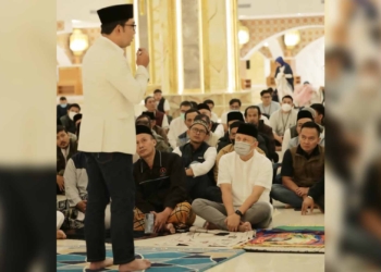 Berjamaah Perdana di Masjid Al-Jabbar, Gubernur Ridwan Kamil Shalat Subuh dengan Ribuan ASN Pemprov Jabar