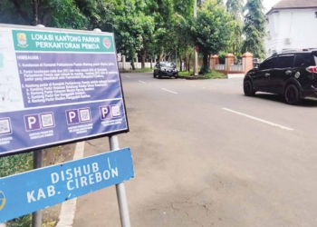 Tata Kawasan Pemda Kabupaten Cirebon, Kendaraan Dilarang Parkir Sembarangan, Dishub Uji Coba Steril Parkir Liar