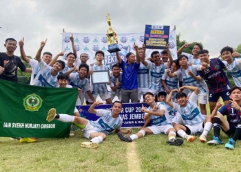 Tim Sepak Bola IAIN Cirebon Raih Juara Rektor Cup UIN KHAS Jember