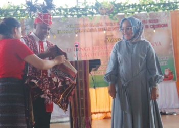 Wakil Walikota Cirebon, Ety Herawati Hadiri Perayaan Natal dan Tahun Baru IKB NTT se Wilayah III Cirebon