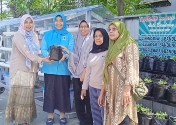 Sejalan dengan Program UMKM Partai Gelora, Mba Wulan Kolaborasi Bareng KWT Berseri Kota Cirebon