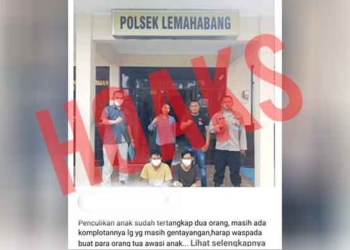 Penangkapan Pelaku Penculikan di Lemahabang Cirebon Dipastikan Hoaks, Ingat Ada UU ITE