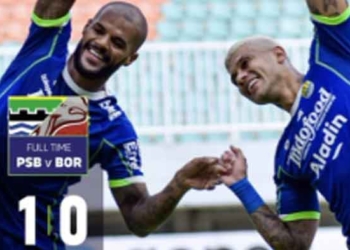 Persib Bandung Geser Persija dari Puncak Klasemen BRI Liga 1 Usai Taklukan Borneo FC