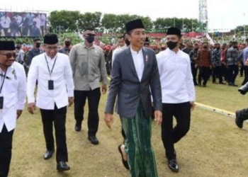 Presiden Jokowi Tantang Generasi Muda Kuasai Teknologi Terkini di Resepsi Satu Abad NU