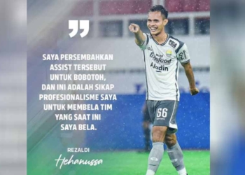 Debut Pedana Rezaldi Hehanusa di Persib Bandung, Asisnya Disambut Tendangan Voli David da Silva