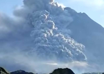 Gunung Merapi Meletus, Suhu Kota Jogja Akibat Erupsi, Begini Kata BMKG