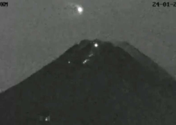 Benda Langit Mirip UFO di Gunung Merapi, Setelah Diteliti Ternyata