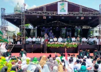 Haddad Alwi Semarakkan Harlah Satu Abad NU di Alun-alun Talaga Majalengka