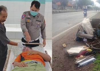 Kecelakaan di Cirebon, Mamang Becak di Gebang Tewas Ditabrak Motor dari Belakang