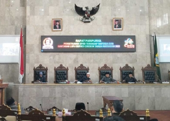 Sempat Molor, Paripurna LKPj Bupati Cirebon Berlangsung Singkat