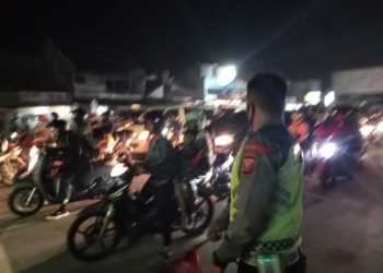 H+3 Jalur Pantura Dipadati Arus Balik Pengendara Roda Dua dan Empat 