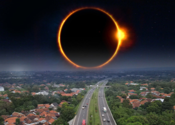 Gerhana Matahari Jelang Lebaran, Terjadi Siang Hari di Puncak Arus Mudik 2023, Catat Tanggalnya