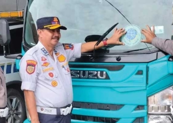 Jelang Arus Mudik Lebaran 2023, Personel Dishub Kabupaten Cirebon Datangi Perusahaan Angkutan Umum