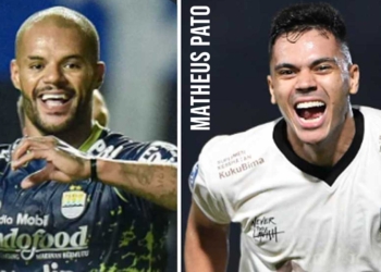 Matheus Pato Top Skor Liga 1, Hanya Selisih 1 Gol dari David da Silva