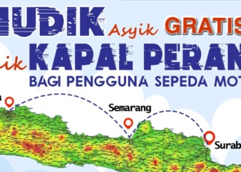 Mudik Gratis 2023 Pakai Kapal Perang, Untuk Pemudik Bersepeda Motor, Ini Rute dan Tanggal Pendaftaran