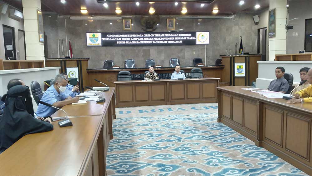 Sulit Dapat Air Bersih, Warga Perum Jalagraha Ngadu ke DPRD Kota Cirebon