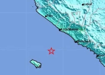 Info Gempa Terkini BMKG, Pantai Barat Bengkulu Baru Diguncang, Terasa Sampai Pantai Timur Sumatera Selatan