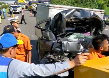 Arus Mudik 2023 Diwarnai Kecelakaan Beruntun di Tol Palikanci, Libatkan 4 Kendaraan, 1 Tewas
