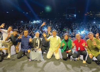 Grebeg Cirebon Katon, Juicy Luicy Bius Ribuan Penonton di Malam Puncak Hari Jadi ke-541 Kabupaten Cirebon