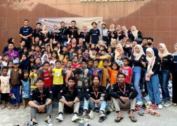 Tingkatkan Minat Baca di Era Digital, HMJ HTN IAIN Cirebon Gelar Perpustakaan Keliling