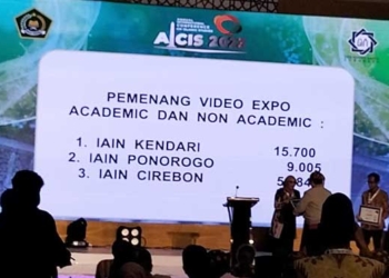 Stand IAIN Cirebon Raih Terbaik Ketiga di AICIS Expo 2023, Ini yang Dipamerkan