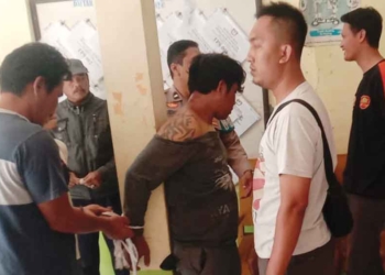 Maling di Pabedilan Cirebon Diamuk Warga, Berbadan Kekar dan Bertato