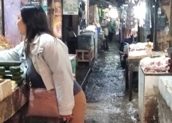 Warga Keluhkan Kondisi Pasar Sindangkasih 