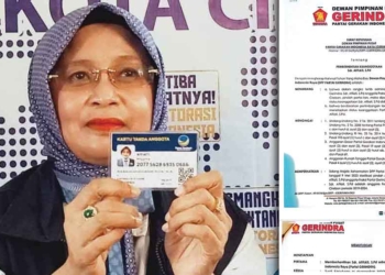 Affiati Resmi Diberhentikan, Gerindra Kota Cirebon Usulkan Proses PAW ke Pimpinan DPRD