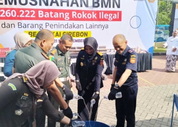 Kuningan dan Majalengka Penyumbang Rokok Ilegal Terbanyak, 12 Juta Batang Dimusnahkan, Segini Potensi Kerugiannya