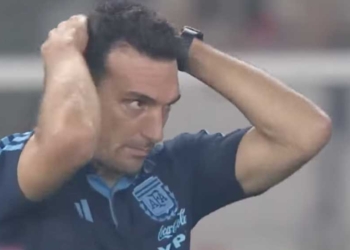 Pelatih Argentina Scaloni Puji Permainan Indonesia, Resah Sepanjang Pertandingan