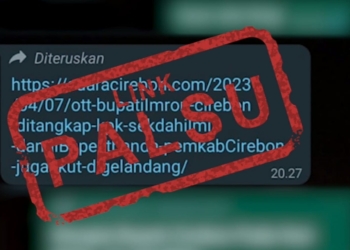 Hati-Hati Link Palsu Atasnamakan suaracirebon.com