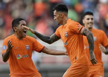 Borneo FC Tekuk Barito Putera di Laga Derby Kalimantan