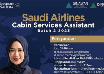 Lowongan Kerja untuk Lulusan SMA, SMK Sederajat di Saudi Airlines