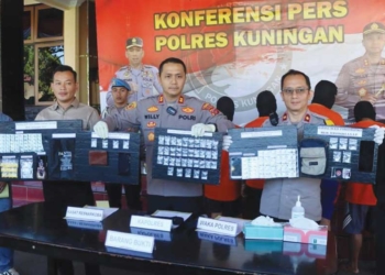 5 Tersangka Kasus Narkoba di Kuningan Berhasil Dibekuk