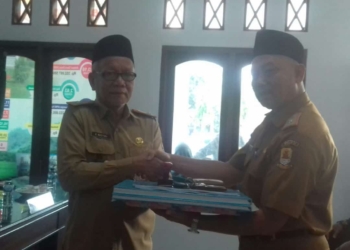 Pemdes Sindangjawa Gelar Sertijab Kuwu