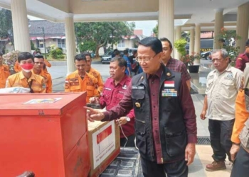 BNPB Salurkan Bantuan Perbaikan Infrastruktur di Majalengka