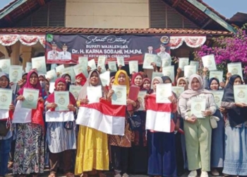 BPN Majalengka Bagikan 100 Sertifikat Tanah Gratis