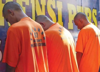 Polresta Cirebon Amankan Pelaku Pencurian Spesialis Minimarket