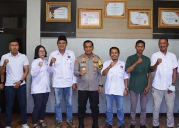 Kapolresta Ajak PWI Kabupaten Cirebon Konter Narasi Negatif Pemilu