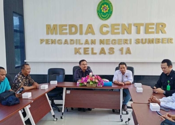 PWI Kabupaten Cirebon Kunjungi PN Sumber, Fungsi dan Peran Pers Diapresiasi