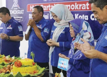 Rayakan HUT Partai, Demokrat Kota Cirebon Move On