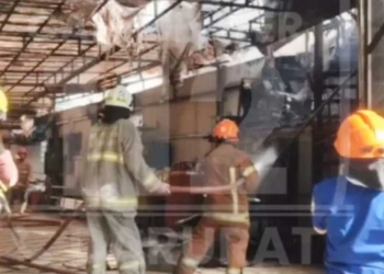 Kebakaran Restoran Ayam Goreng Suharti Cipaganti, Api Berasal dari Arah Dapur Lalu Merembet