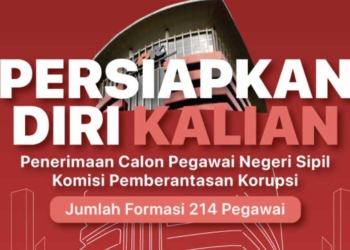 Rekrutmen CPNS di KPK Butuh 214 Pegawai Baru