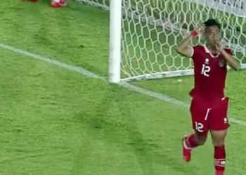 Gol Pratama Arhan Tutup Kenenangan Indonesia 9-0 Atas China Taipei