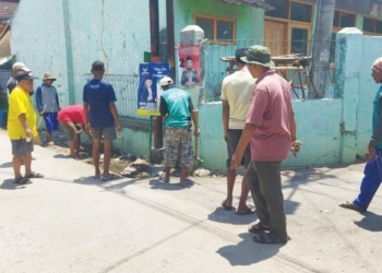 Calon Kuwu Kedungdawa, H Sanita Lakukan Baksos di Hari Terakhir Kampanye